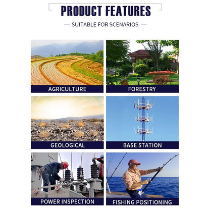 Durable Handheld GPS Device for Outdoor Navigation and Hunting