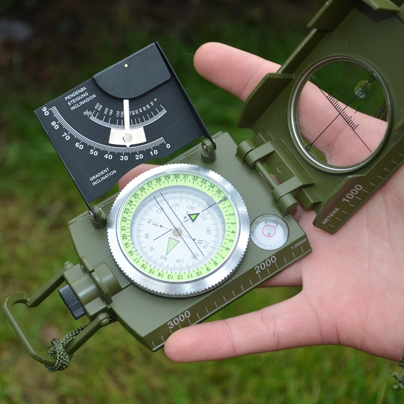 Multi-Function Compass for Outdoor Navigation and Survival
