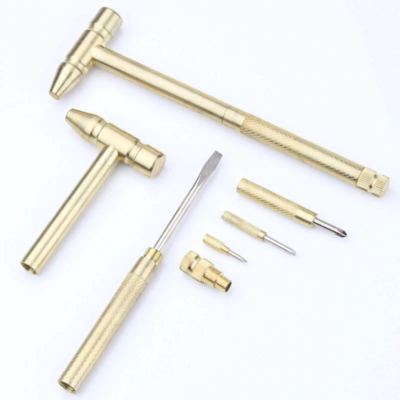 5-in-1 Compact Screwdriver Set with Detachable Tools