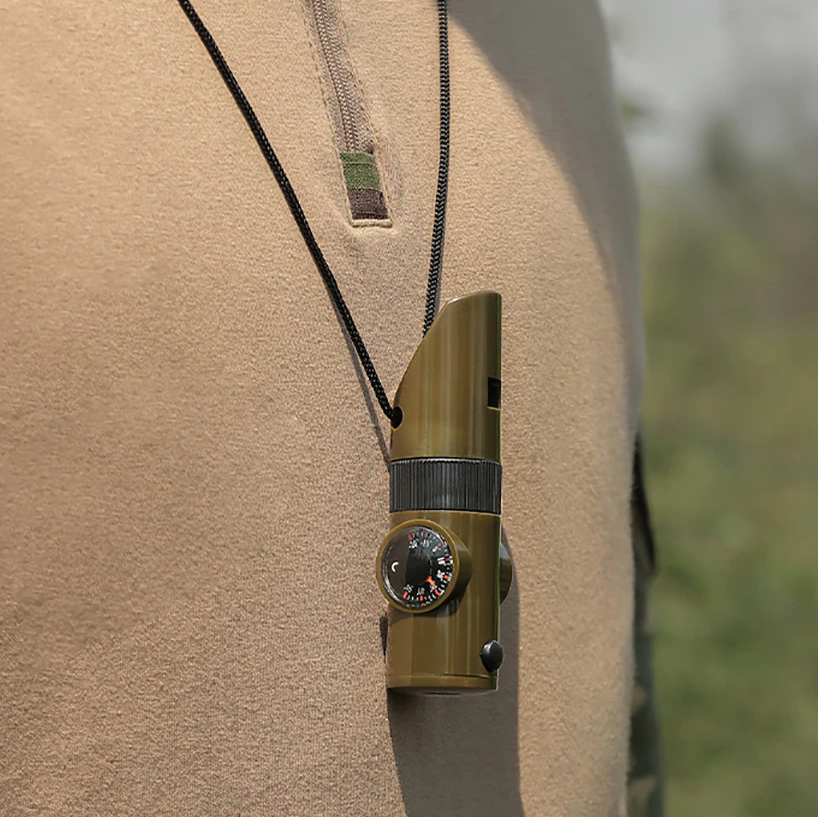 7-in-1 Compact Outdoor Camping Survival Tool