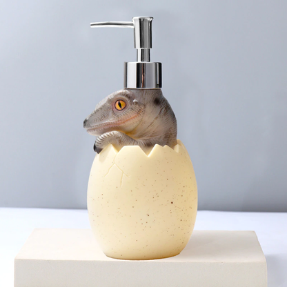 Dinosaur-Themed Soap Dispenser for Kids