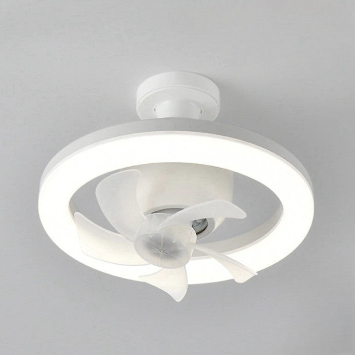 Rotating Ceiling Fan Lamp with Dual Functionality – 2 in 1