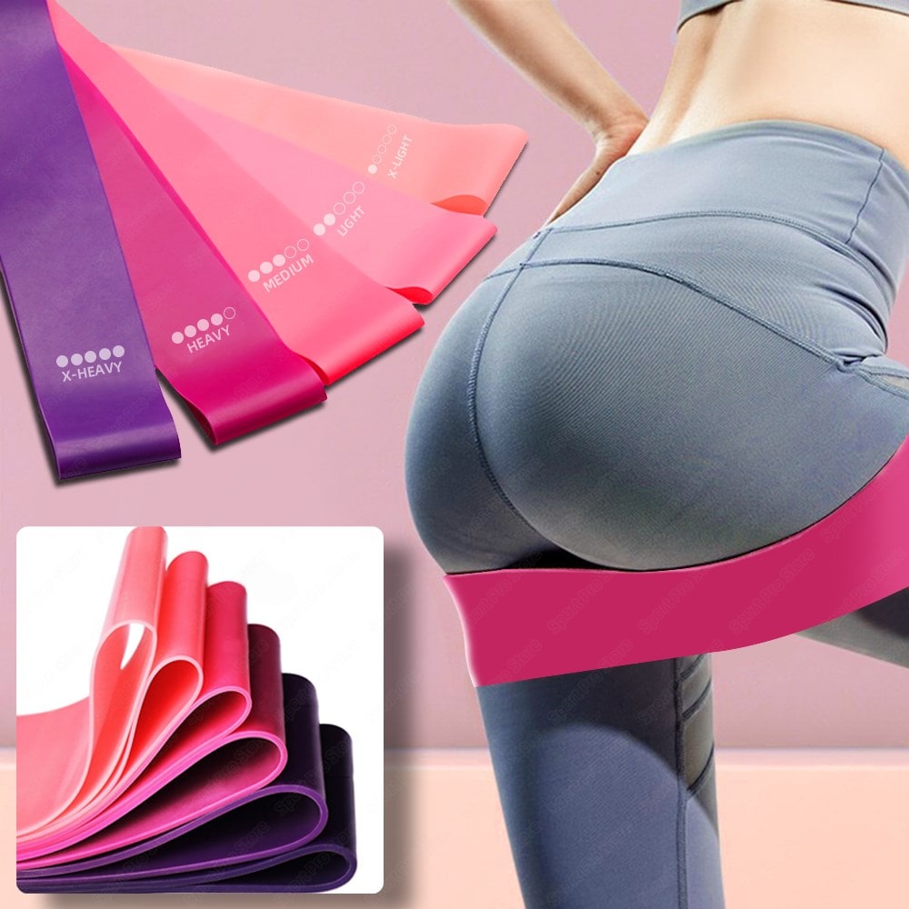 Versatile Resistance Loop Bands for Effective Home Workouts