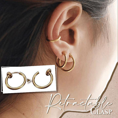 Set of 2 | Retractable Earrings - Fashionable Design [Last Day Sale]
