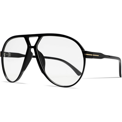 Retro Oversized UV400 Aviator Sunglasses
