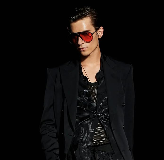 Retro Oversized UV400 Aviator Sunglasses