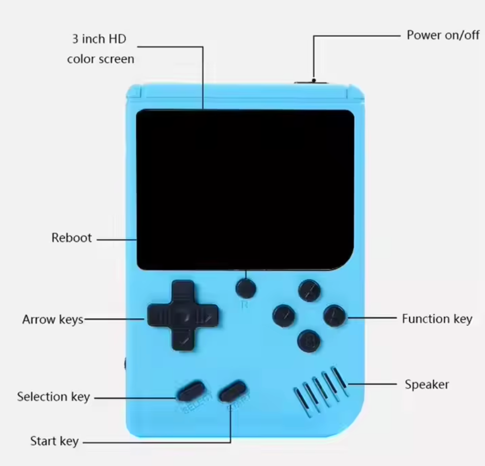 400-in-1 Retro Handheld Game Console