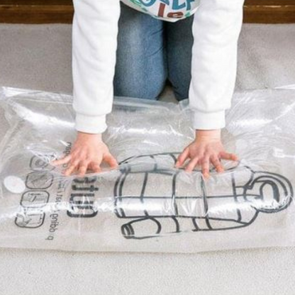 Space-Saving Hanging Vacuum Storage Bags