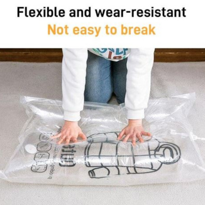 Space-Saving Hanging Vacuum Storage Bags