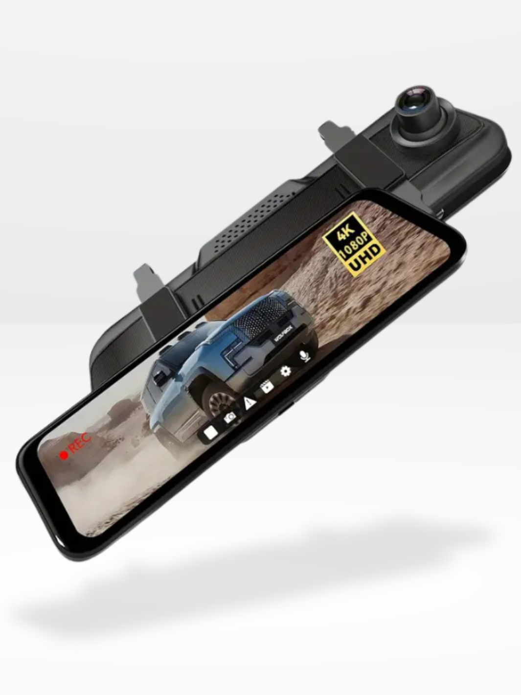 4K Dual Lens Dashboard Camera with CarPlay and Video Recording