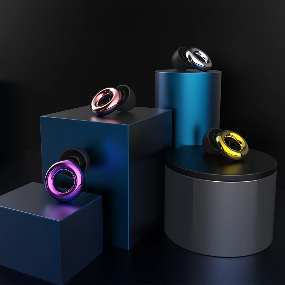 Customizable Sound-Blocking Earplugs with Travel Case
