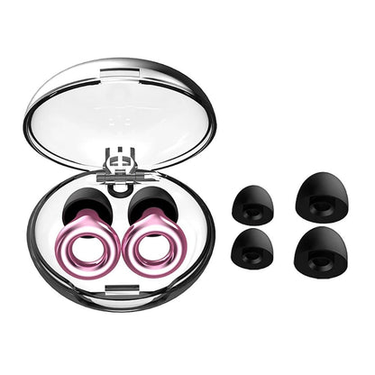 Customizable Sound-Blocking Earplugs with Travel Case