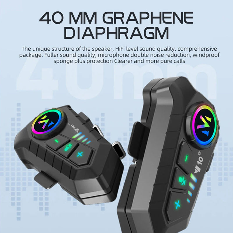 Motorcycle Bluetooth Headset for Communication
