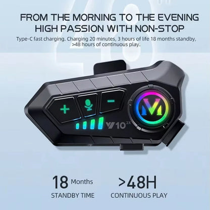 Motorcycle Bluetooth Headset for Communication