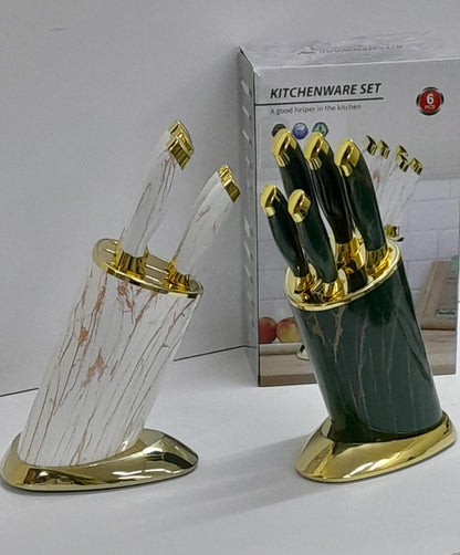 6-Piece Kitchen Knife Collection