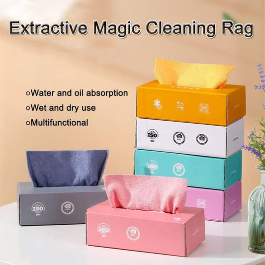 20-Pack Ultra Soft Microfiber Cleaning Cloths in Storage Box