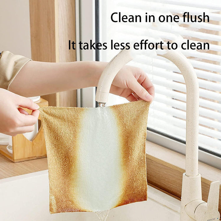 20-Pack Ultra Soft Microfiber Cleaning Cloths in Storage Box
