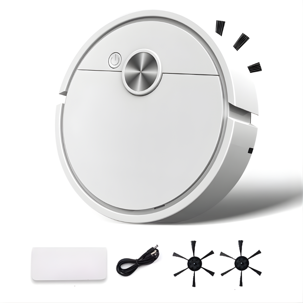 Smart Floor Cleaning Robot with Advanced Navigation and Dual Mopping