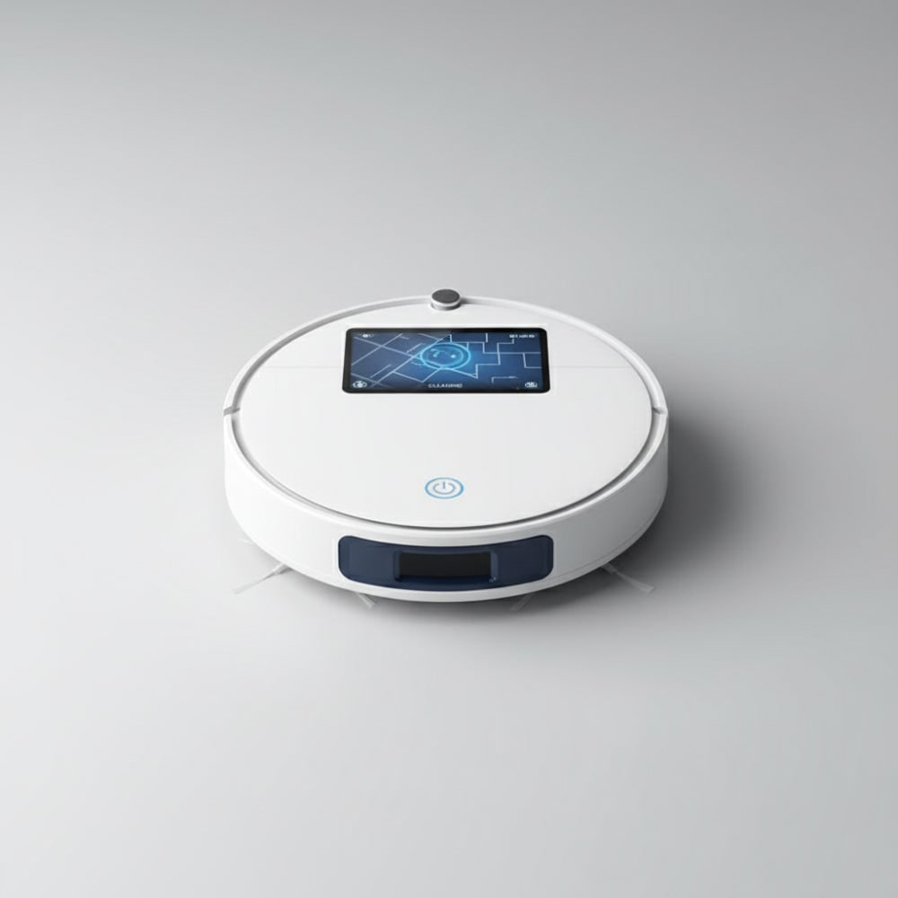 Smart Floor Cleaning Robot with Advanced Navigation and Dual Mopping