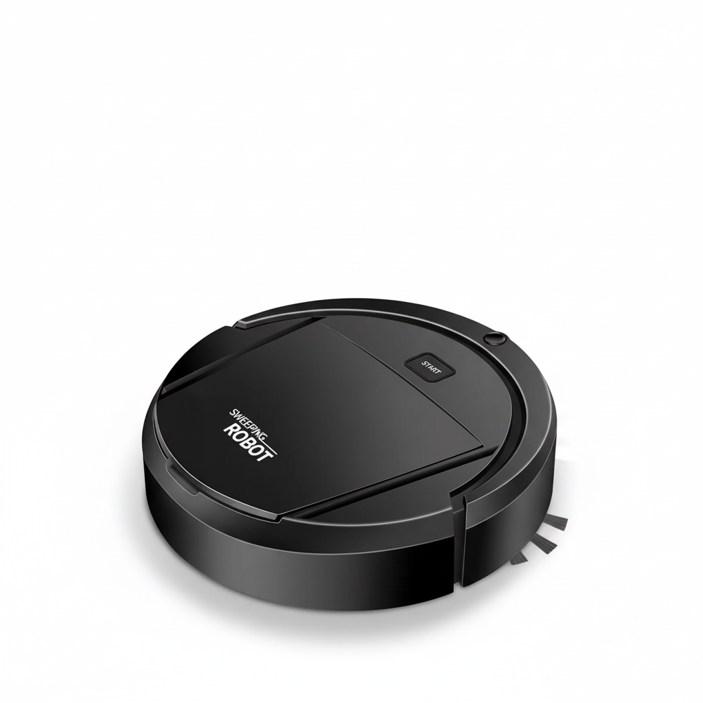 Smart Home Vacuum with Self-Navigation and Edge Cleaning