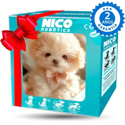 Cuddly Interactive Robotic Puppy – Engaging Plush Companion