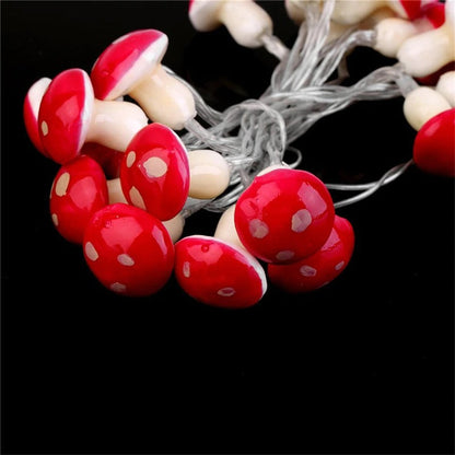 Mushroom Shaped String Lights for Decorative Lighting