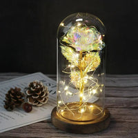 Crystal golden stem dark oak