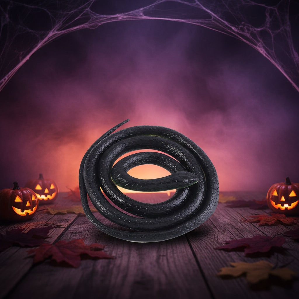 Creepy Coiled Serpent Prank Toy – Perfect for Spooky Fun