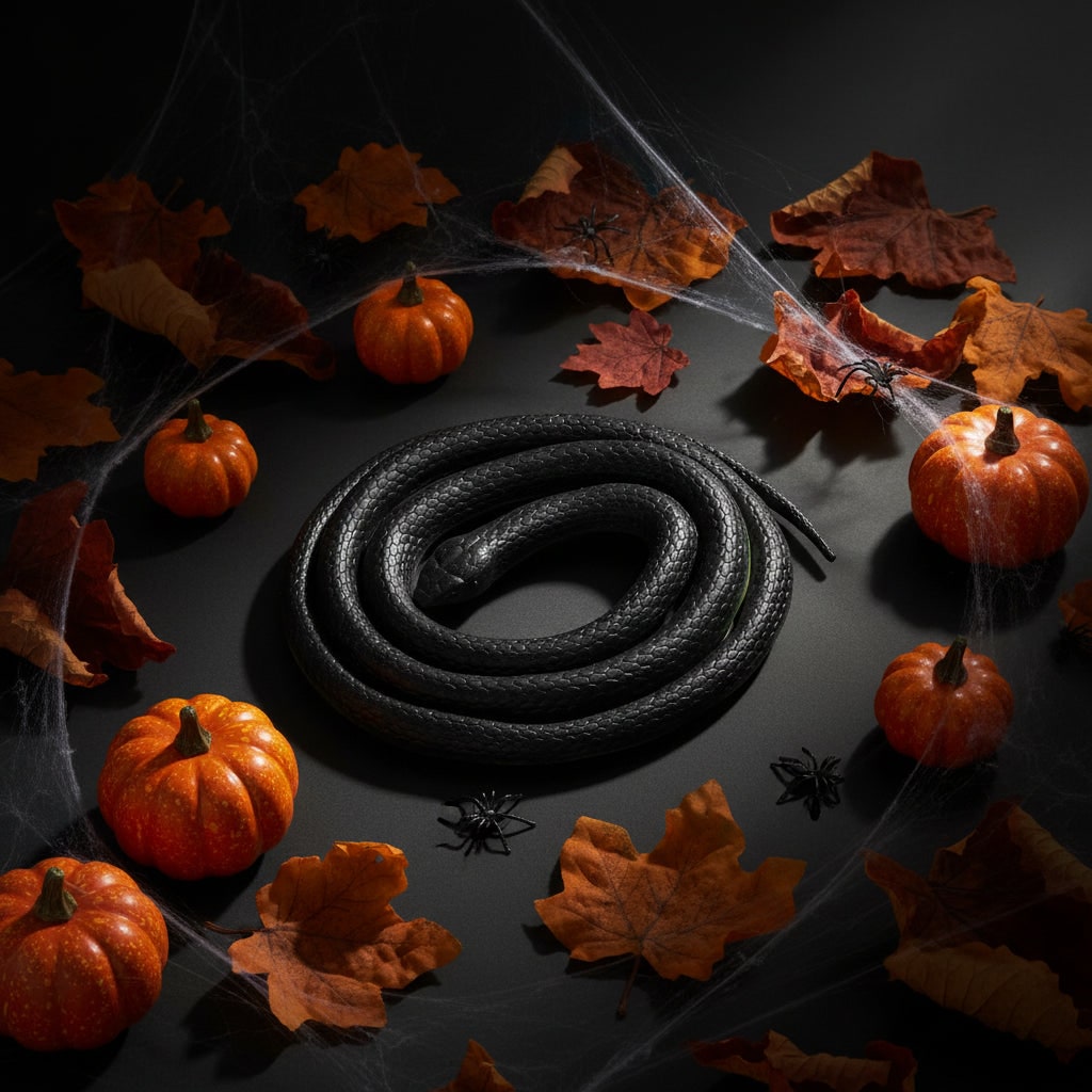 Creepy Coiled Serpent Prank Toy – Perfect for Spooky Fun