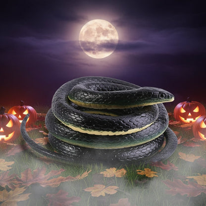 Creepy Coiled Serpent Prank Toy – Perfect for Spooky Fun