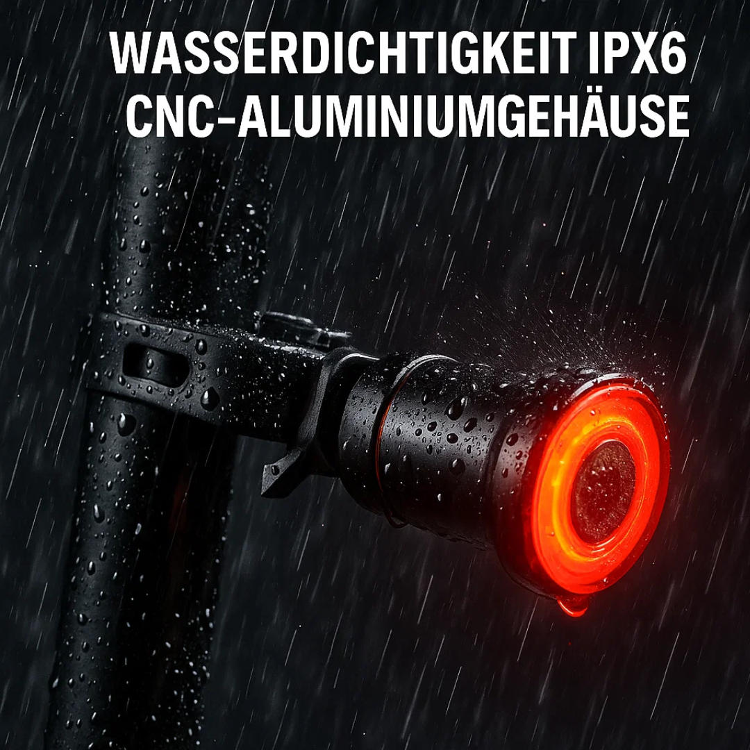 Bicycle and Racing Bike Tail Light with 6 Modes and Rechargeable Battery