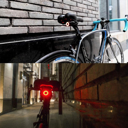 Bicycle and Racing Bike Tail Light with 6 Modes and Rechargeable Battery