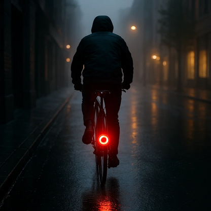 Bicycle and Racing Bike Tail Light with 6 Modes and Rechargeable Battery