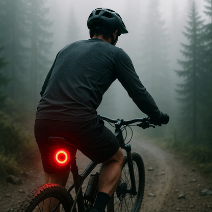 Bicycle and Racing Bike Tail Light with 6 Modes and Rechargeable Battery