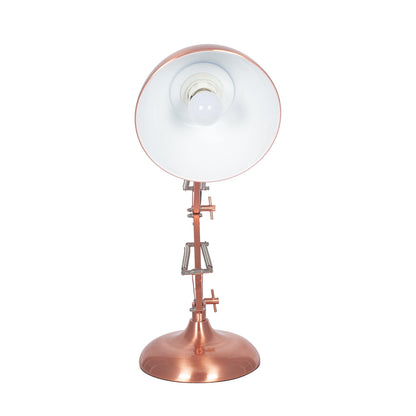 Sienna Adjustable Copper Finish Desk Lamp