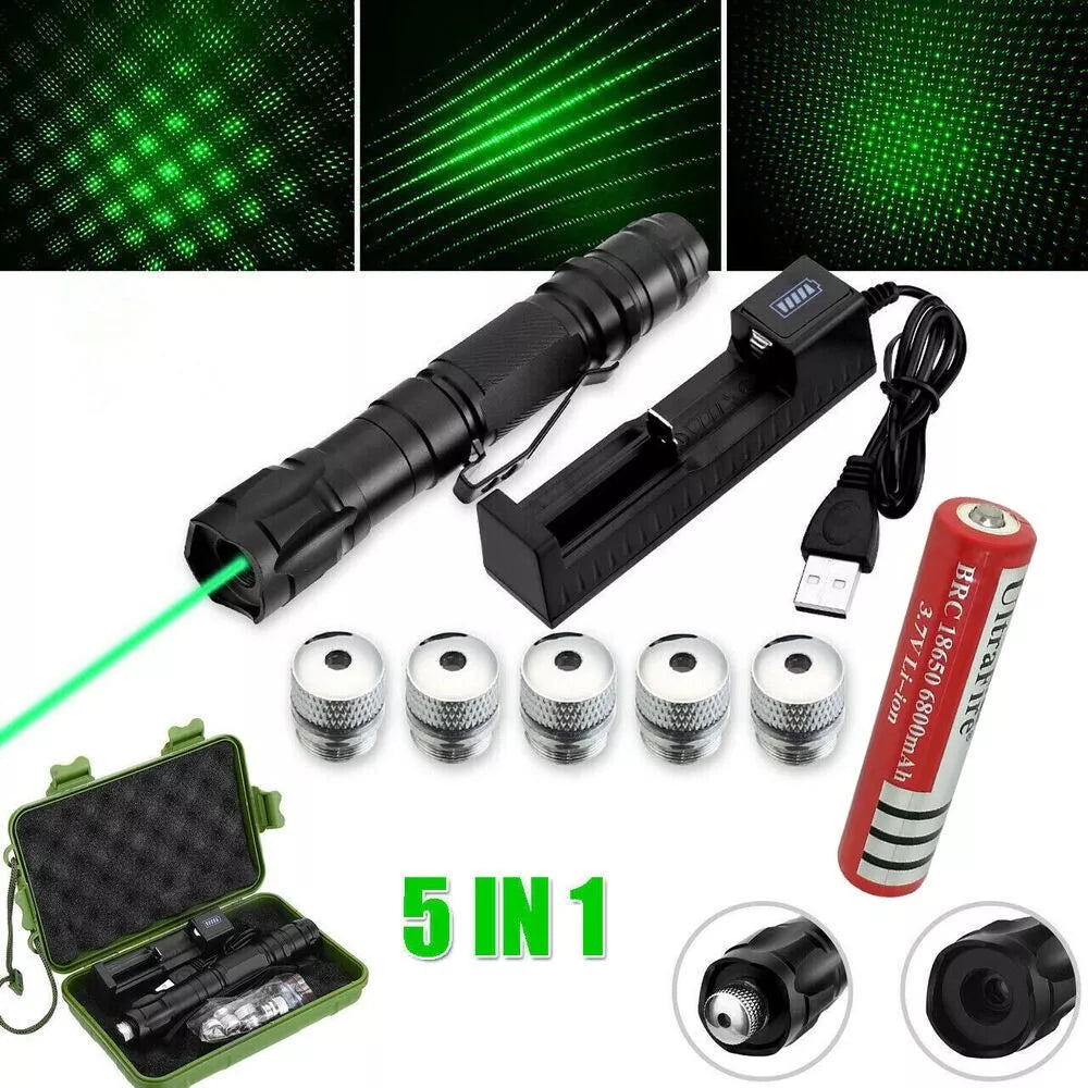Rechargeable Green Laser Pointer for Clear Long-Distance Projection
