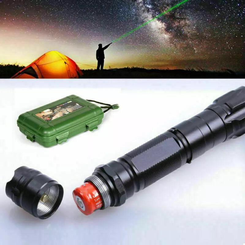 Rechargeable Green Laser Pointer for Clear Long-Distance Projection