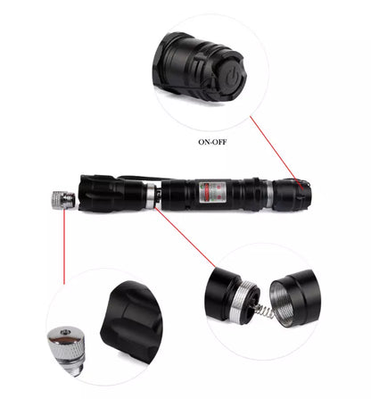 Rechargeable Green Laser Pointer for Clear Long-Distance Projection
