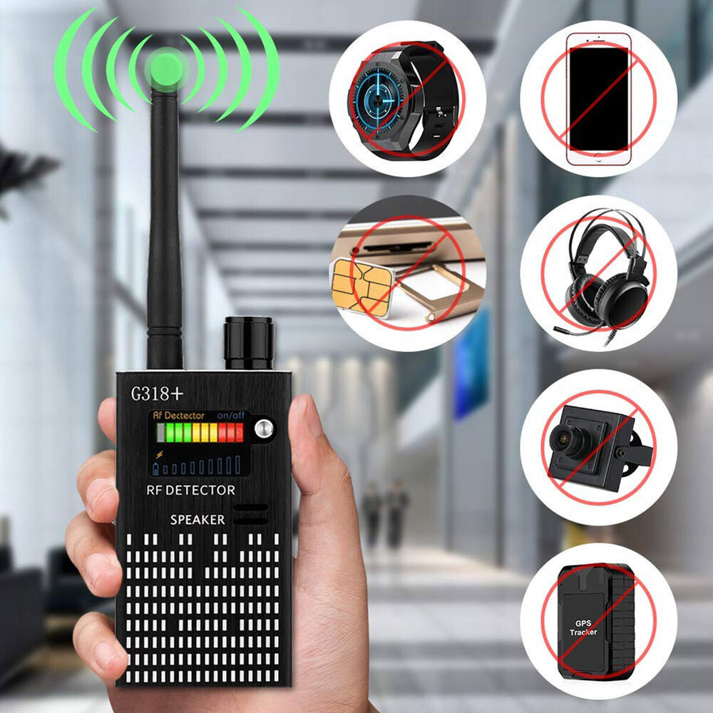 RF Signal and Camera Detector with Laser Function and Alarm – PrivacyGuard