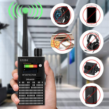 RF Signal and Camera Detector with Laser Function and Alarm – PrivacyGuard