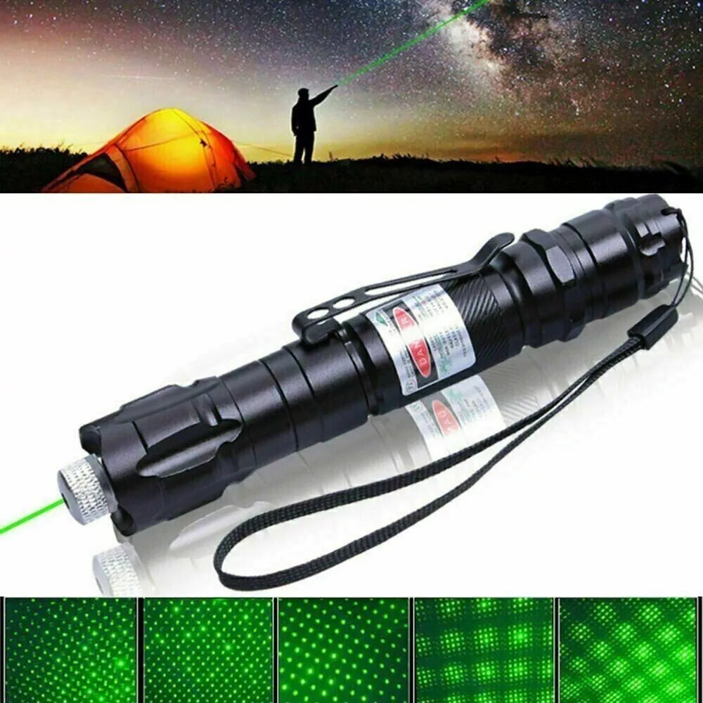 Rechargeable Green Laser Pointer for Clear Long-Distance Projection
