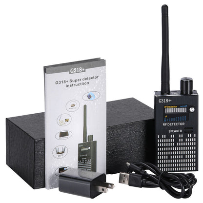 RF Signal and Camera Detector with Laser Function and Alarm – PrivacyGuard