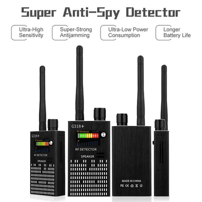 RF Signal and Camera Detector with Laser Function and Alarm – PrivacyGuard