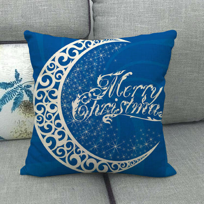 Festive 18-Inch Holiday Throw Pillow Cover for Cozy Decor