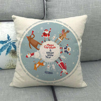 14 - Merry Christmas and Happy New Year Santa/Deer/Snowman/Boy