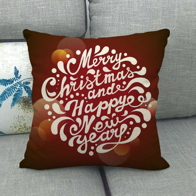 Festive 18-Inch Holiday Throw Pillow Cover for Cozy Decor