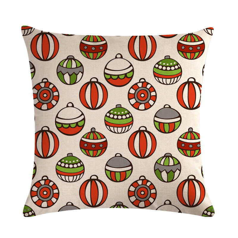 Festive 18-Inch Holiday Throw Pillow Cover for Cozy Decor