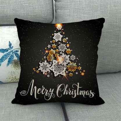 Festive 18-Inch Holiday Throw Pillow Cover for Cozy Decor