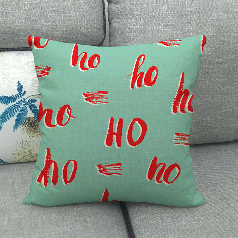Festive 18-Inch Holiday Throw Pillow Cover for Cozy Decor