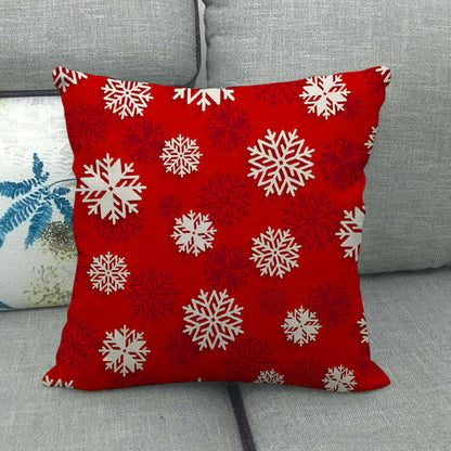 Festive 18-Inch Holiday Throw Pillow Cover for Cozy Decor